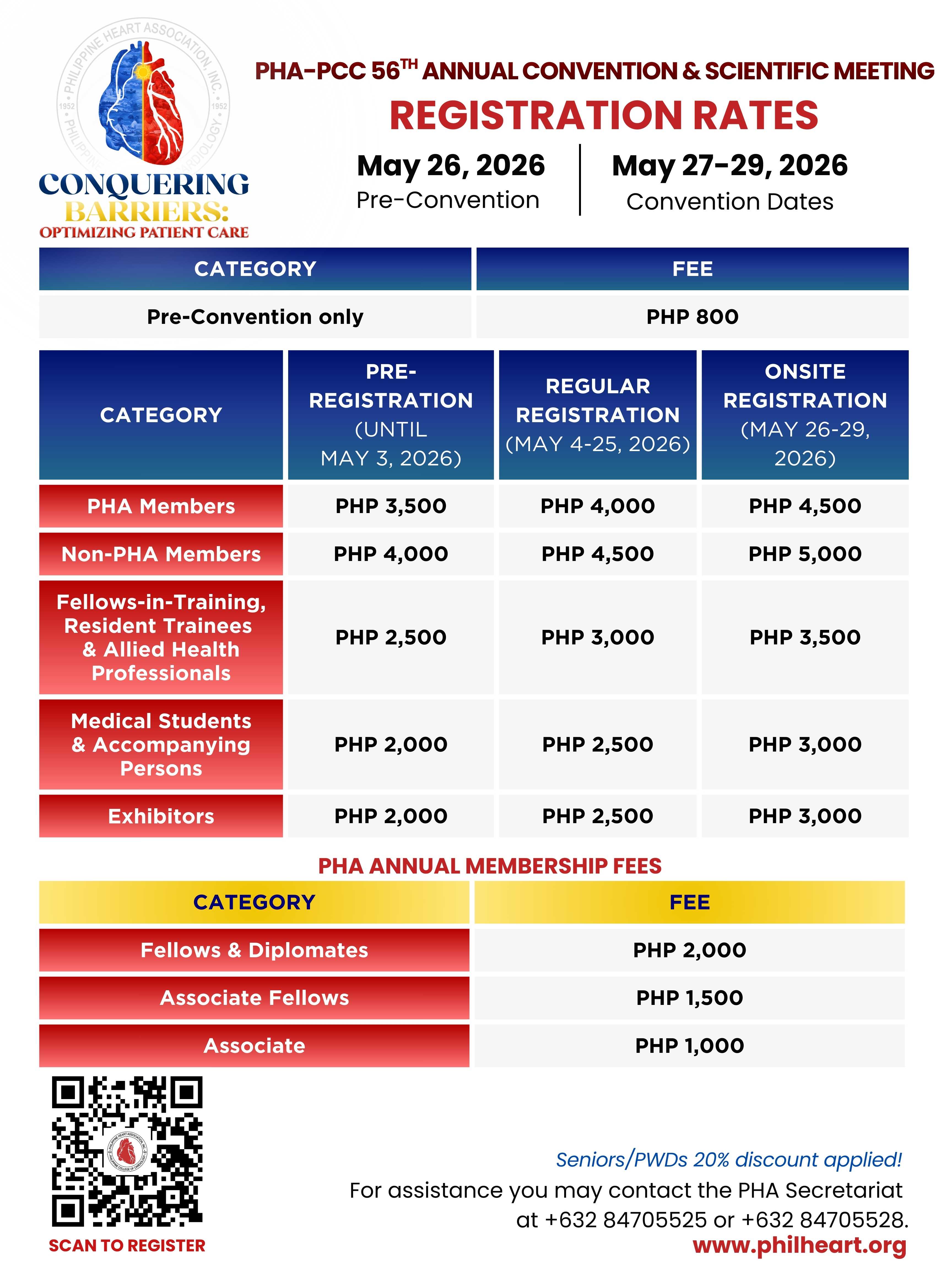 56th Annual Convention Rates 4